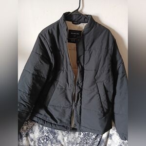 Men's Black Bomber Jacket